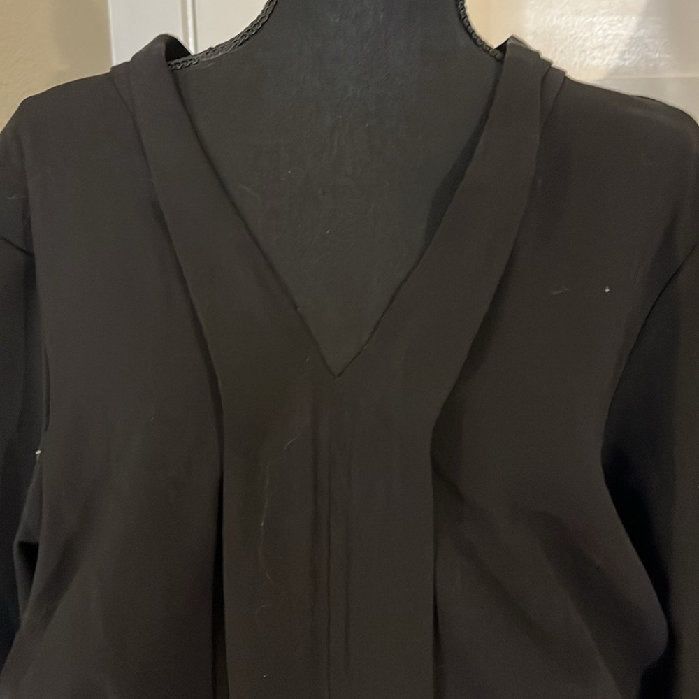 Halogen long sleeve black jumpsuit​​​ - Picture 4 of 8